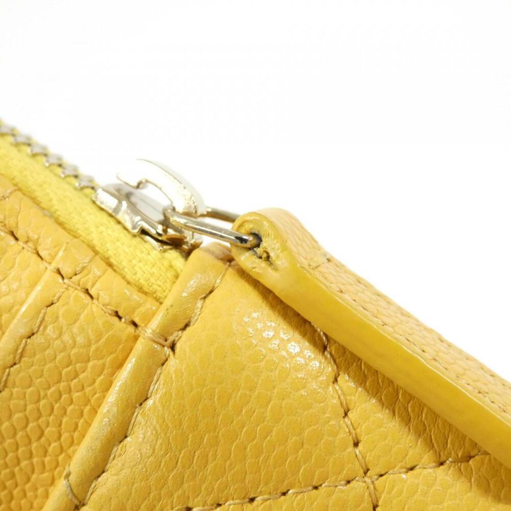 CHANEL Yellow Wallet - Picture 4 of 9